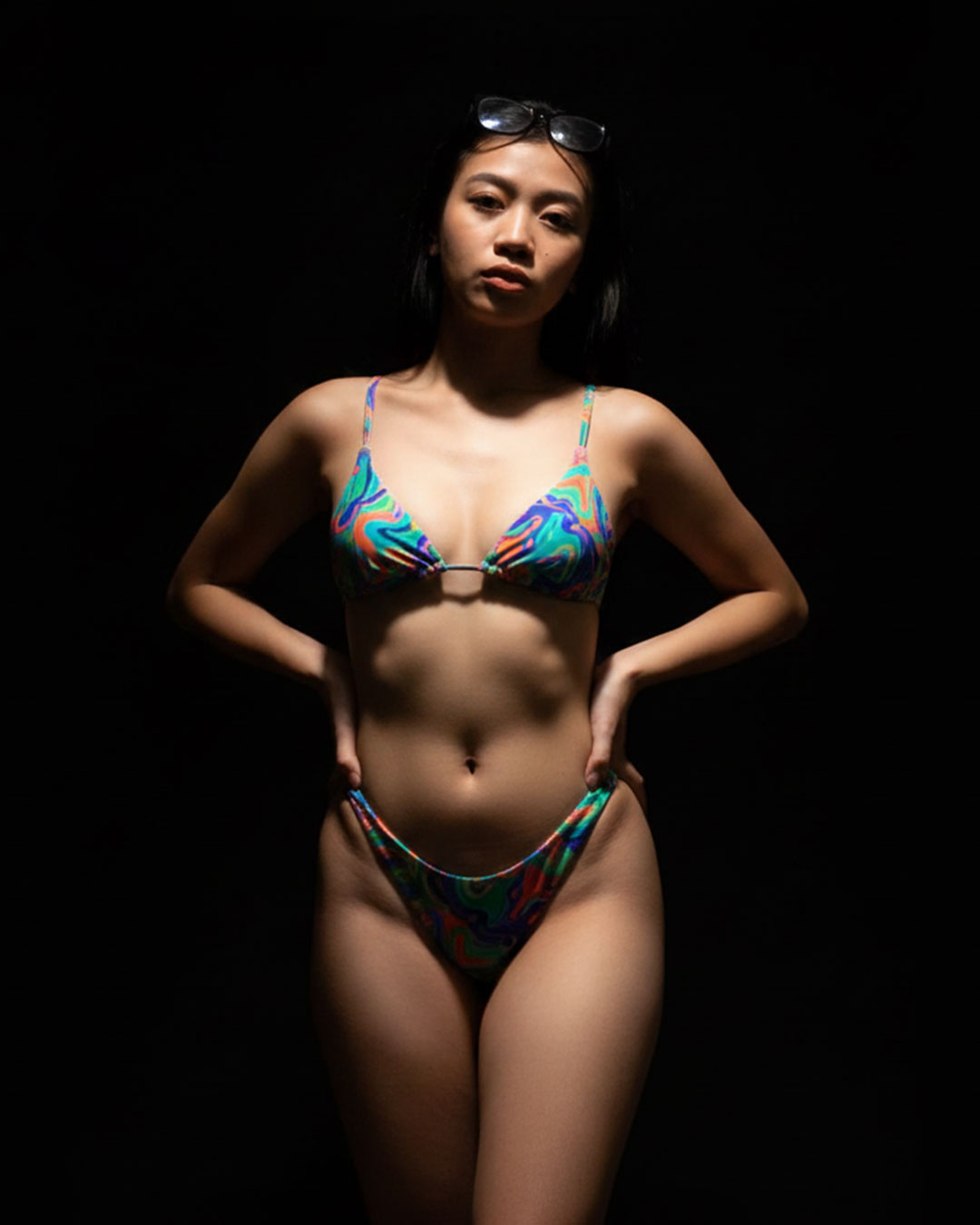 Amed Plunge Swimsuit