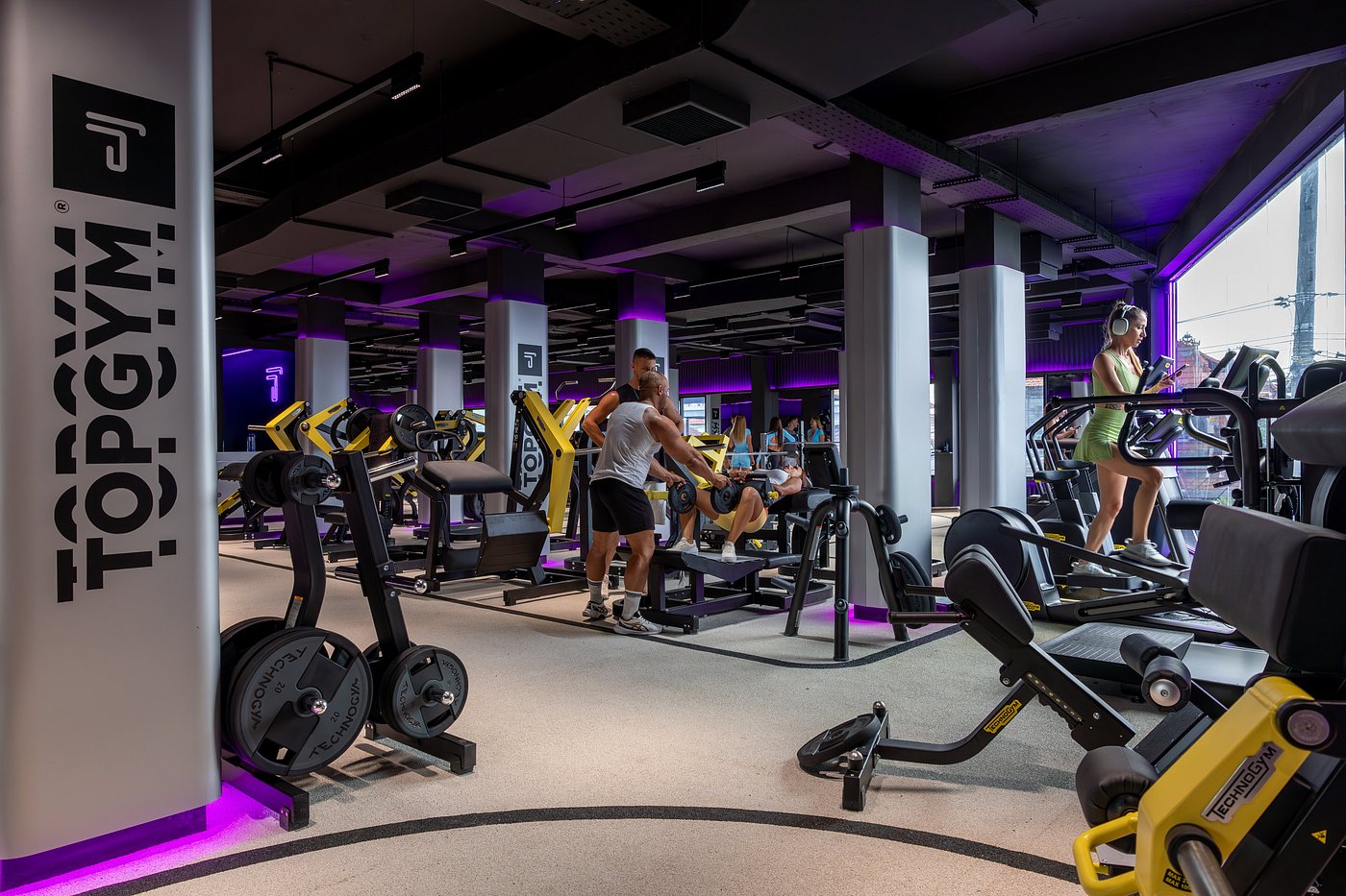 Free Weights Area