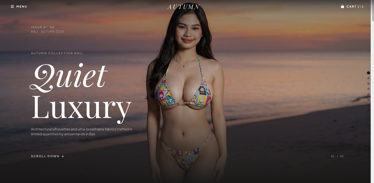 demo website bikini